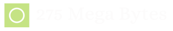 275 Mega Bytes